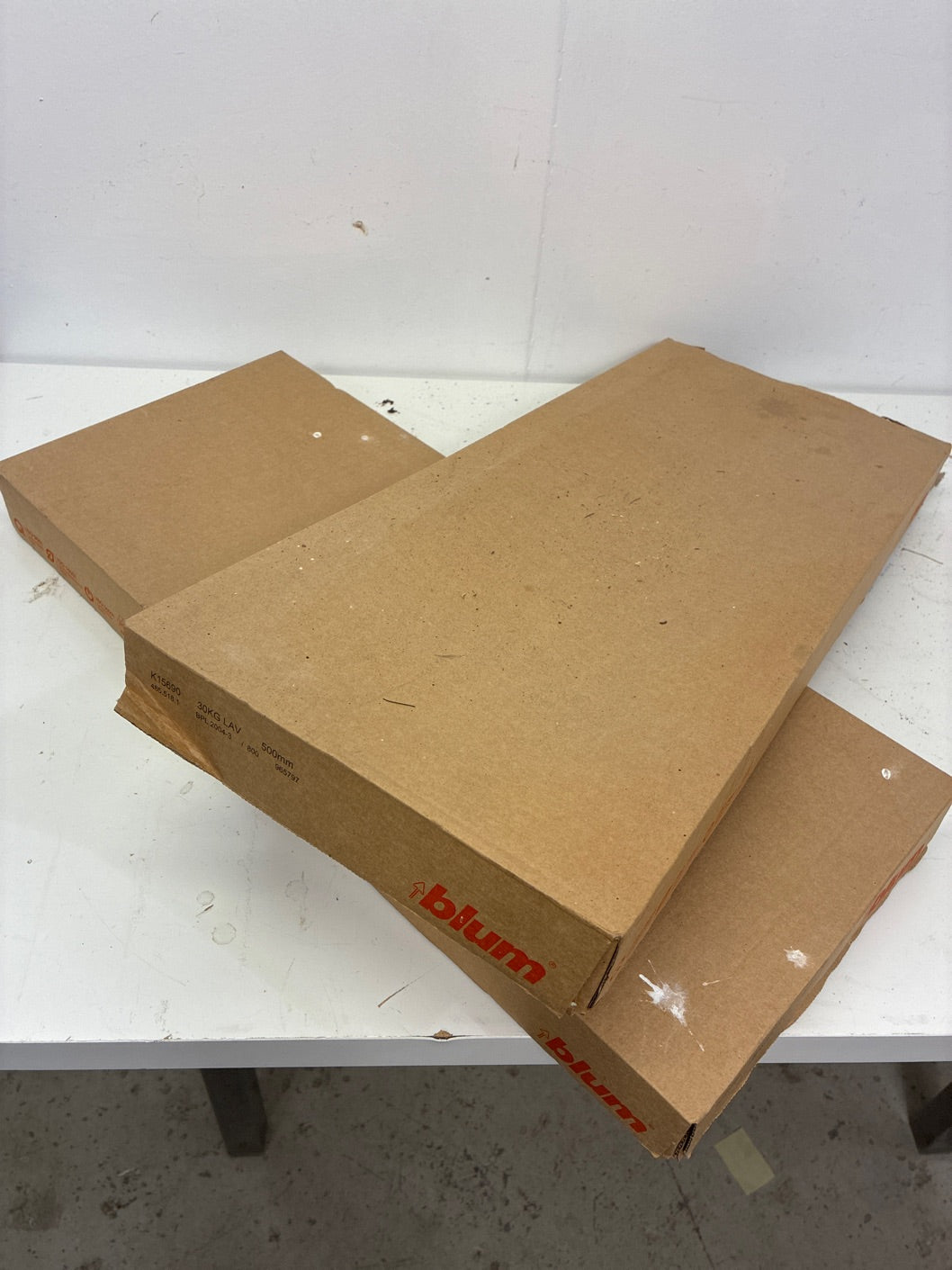 Blum Skuffeudtræk fuldt udtræk 30kg, 500 mm