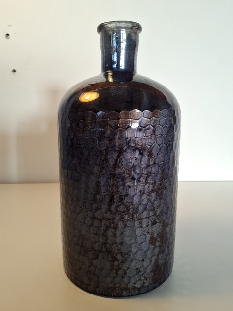 Glas dekorativ flaske