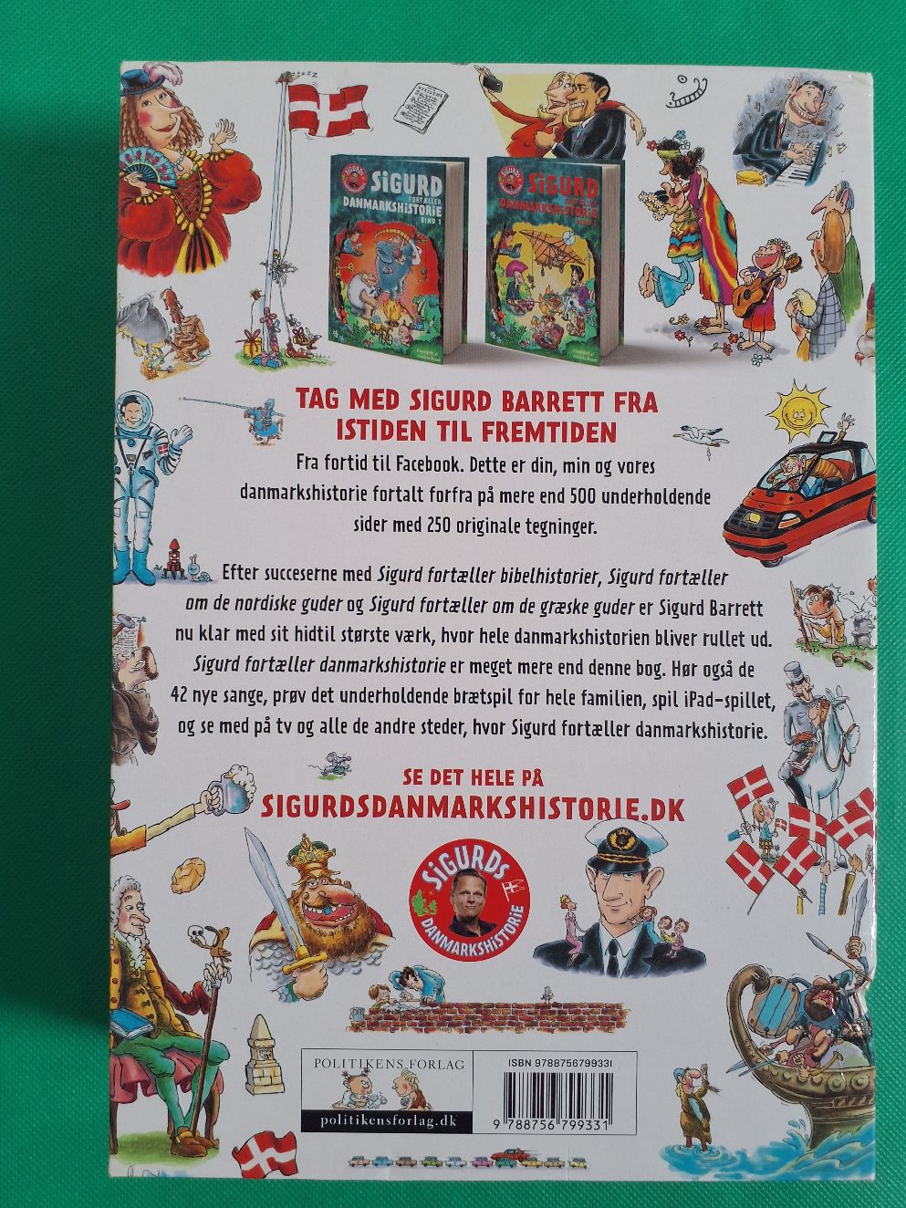 Sigurd fortæller danmarkshistorie bind 1+2