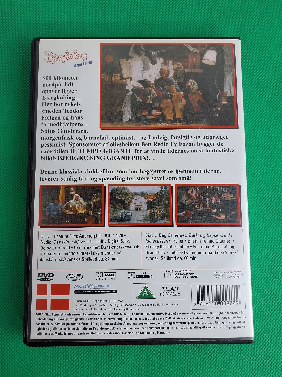 DVD. Bjergkøbing Grand Prix