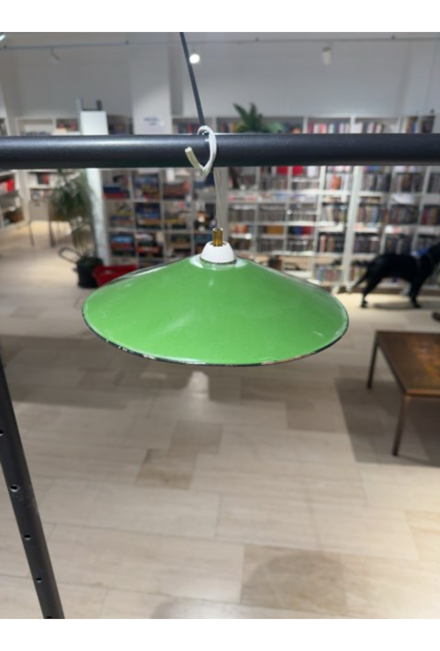 Lampe i grøn