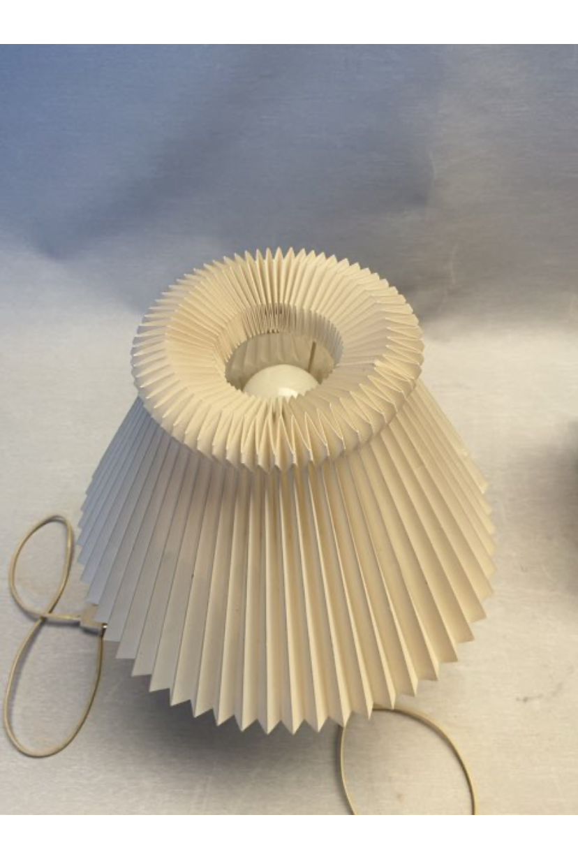 Royal Copenhagen tidsel lampe