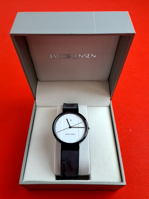 Jacob Jensen 752 armbåndsur sort