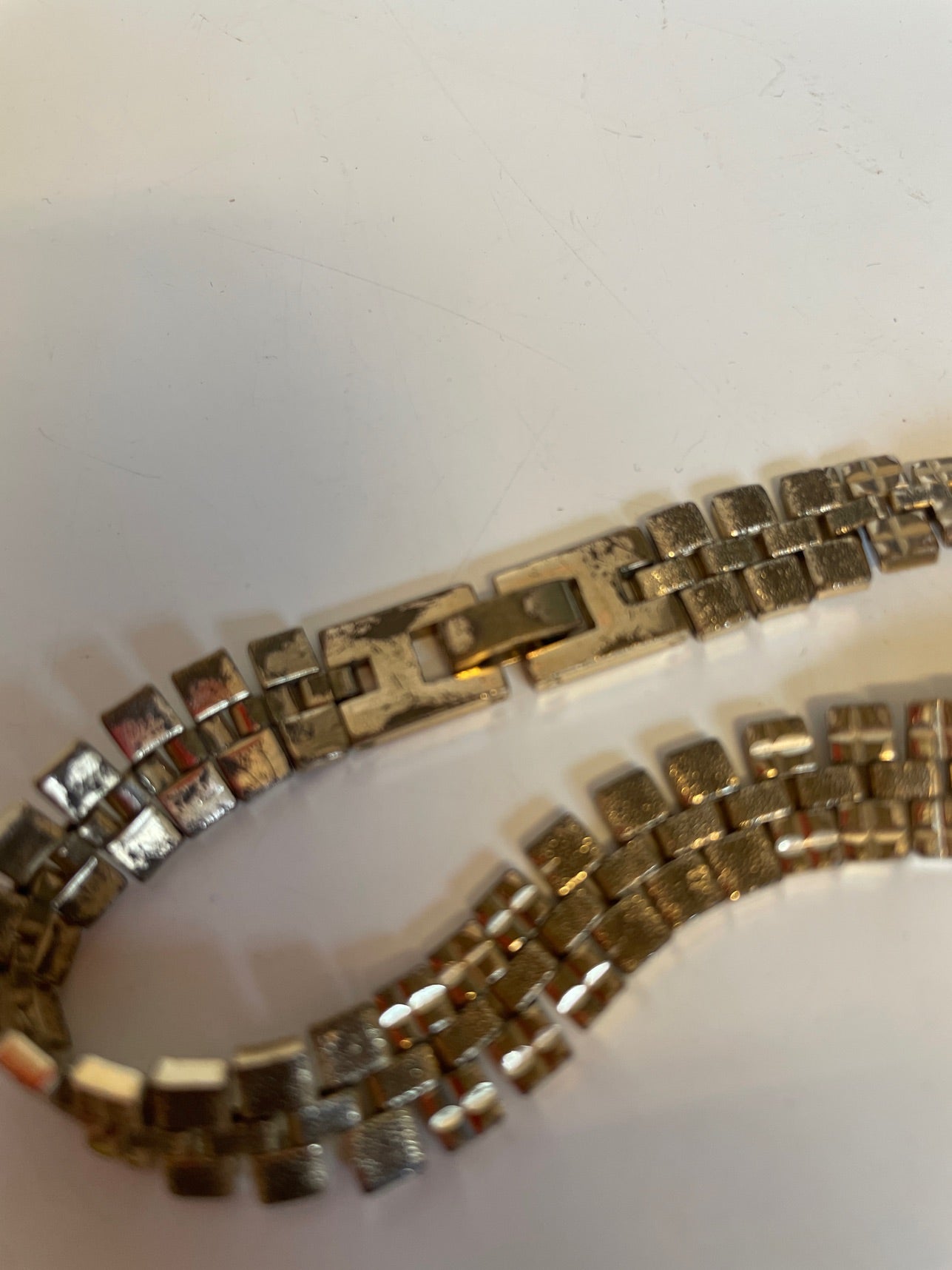 Guldbelagt armbånd