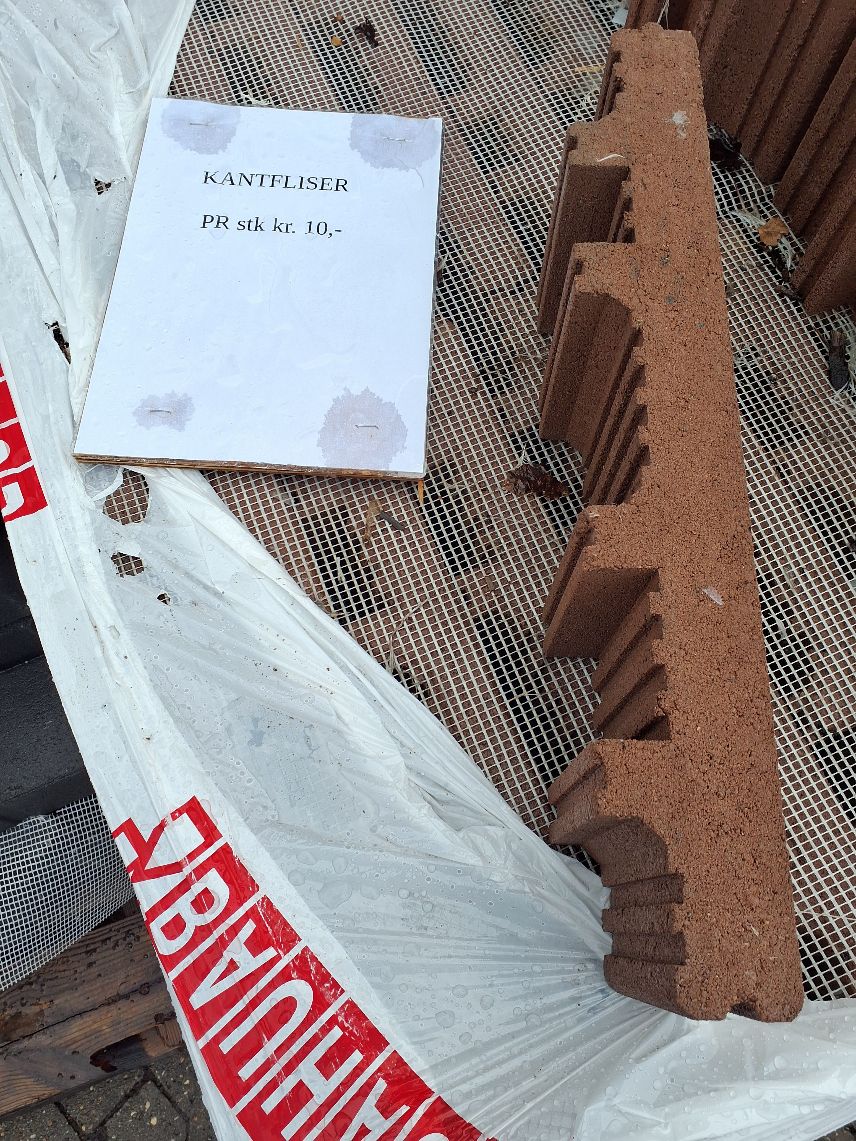 Opklodsnings beton fliser