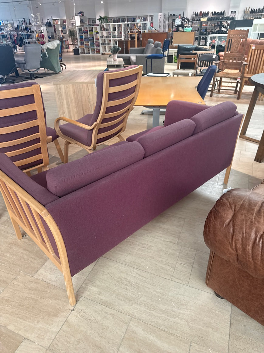 Sofa 3 Pers. Lilla