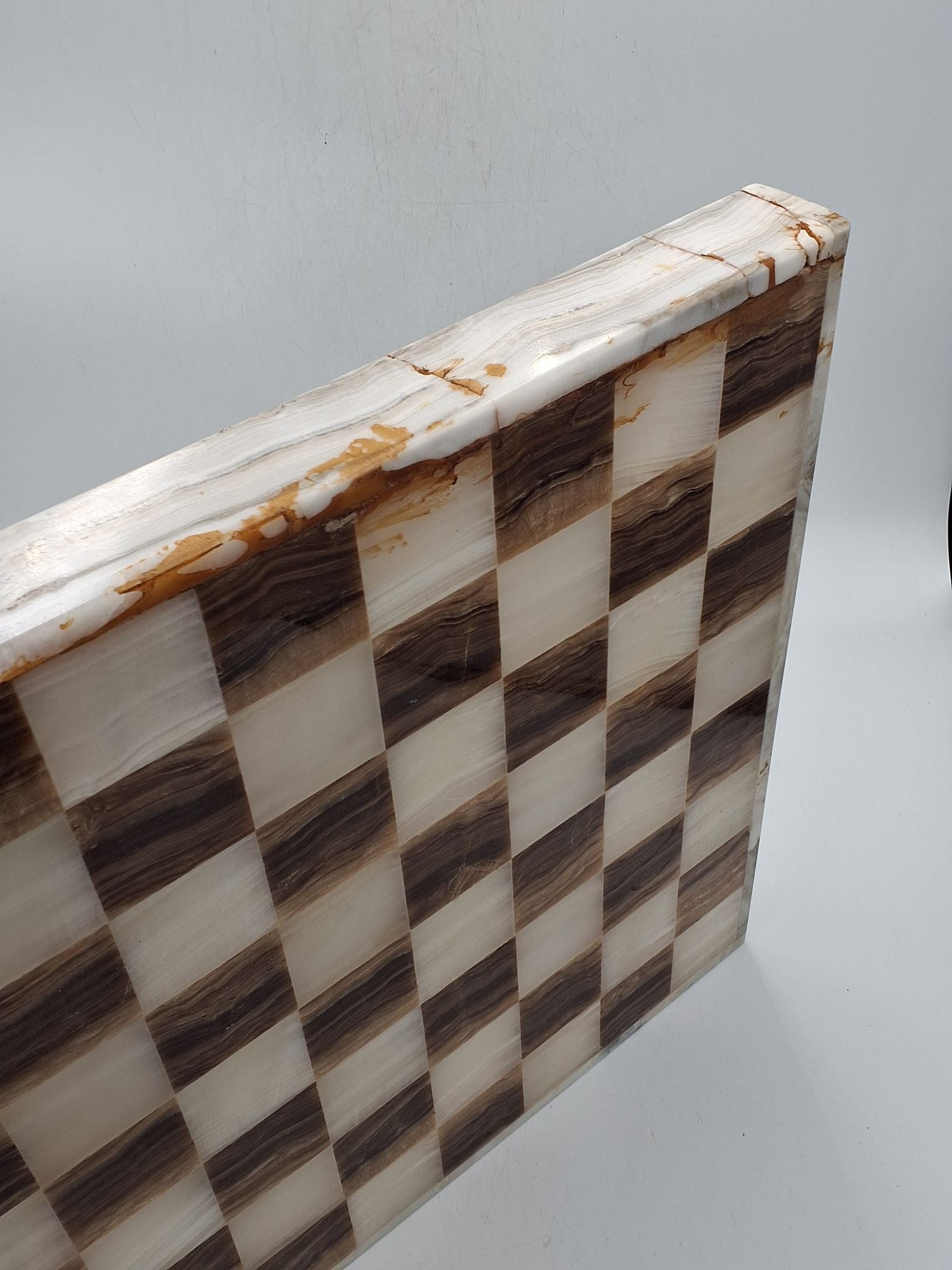 Marmor backgammon/skak