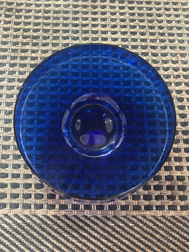 Glasskål blå