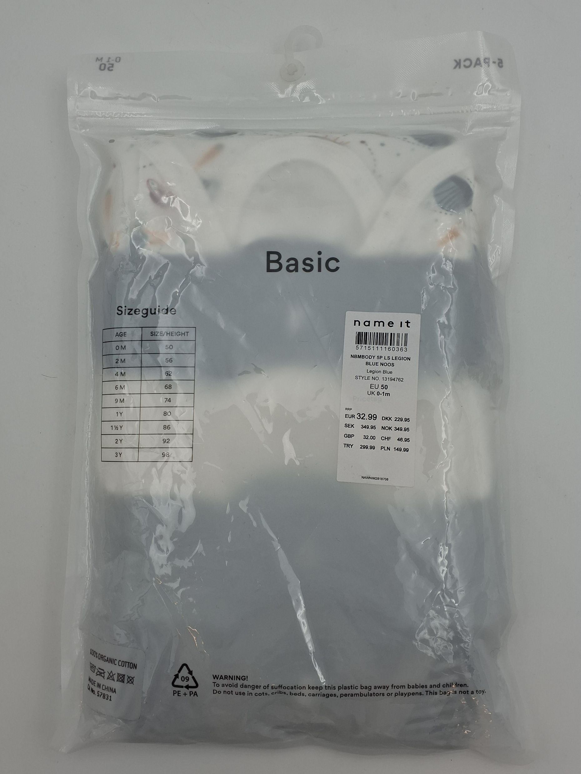 Baby bodystocking
