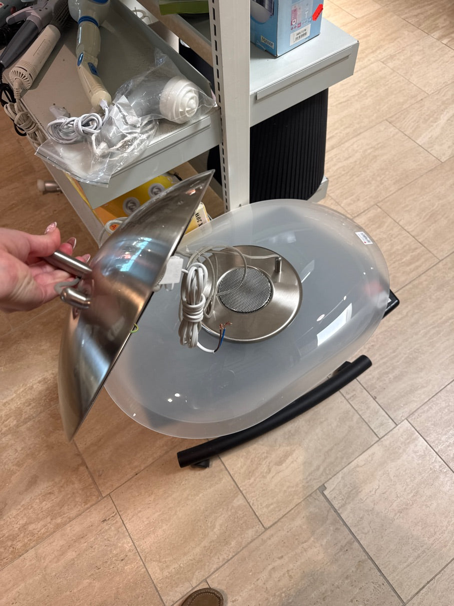 Lampe i glas