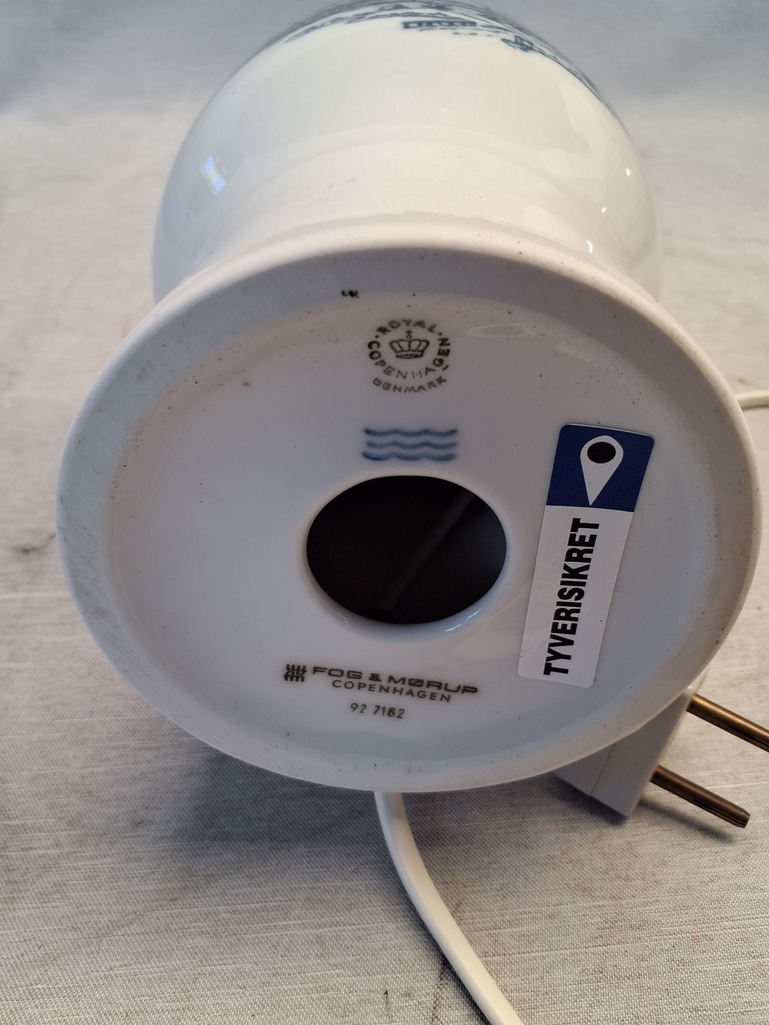 Royal Copenhagen Lampe- Københavner Lampe