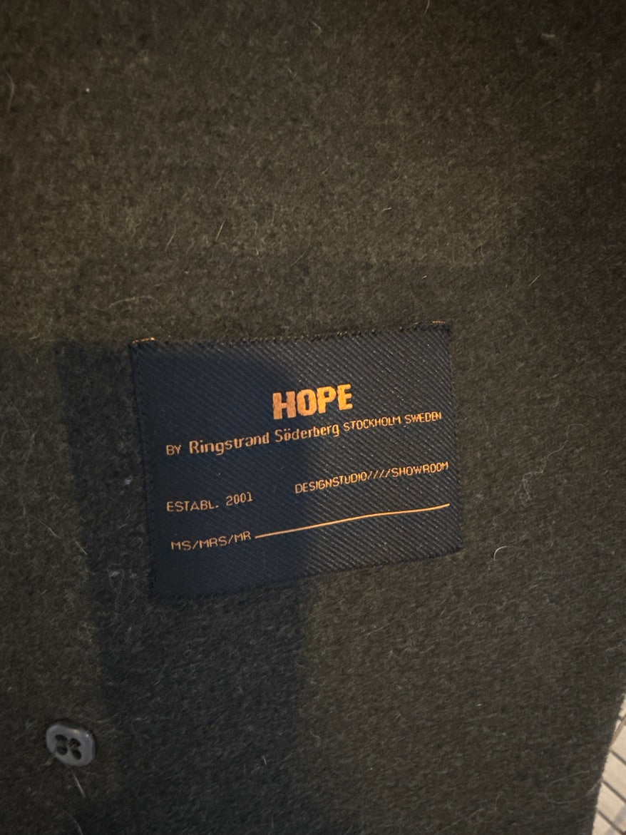 Hope vinterfrakke mørkegrøn