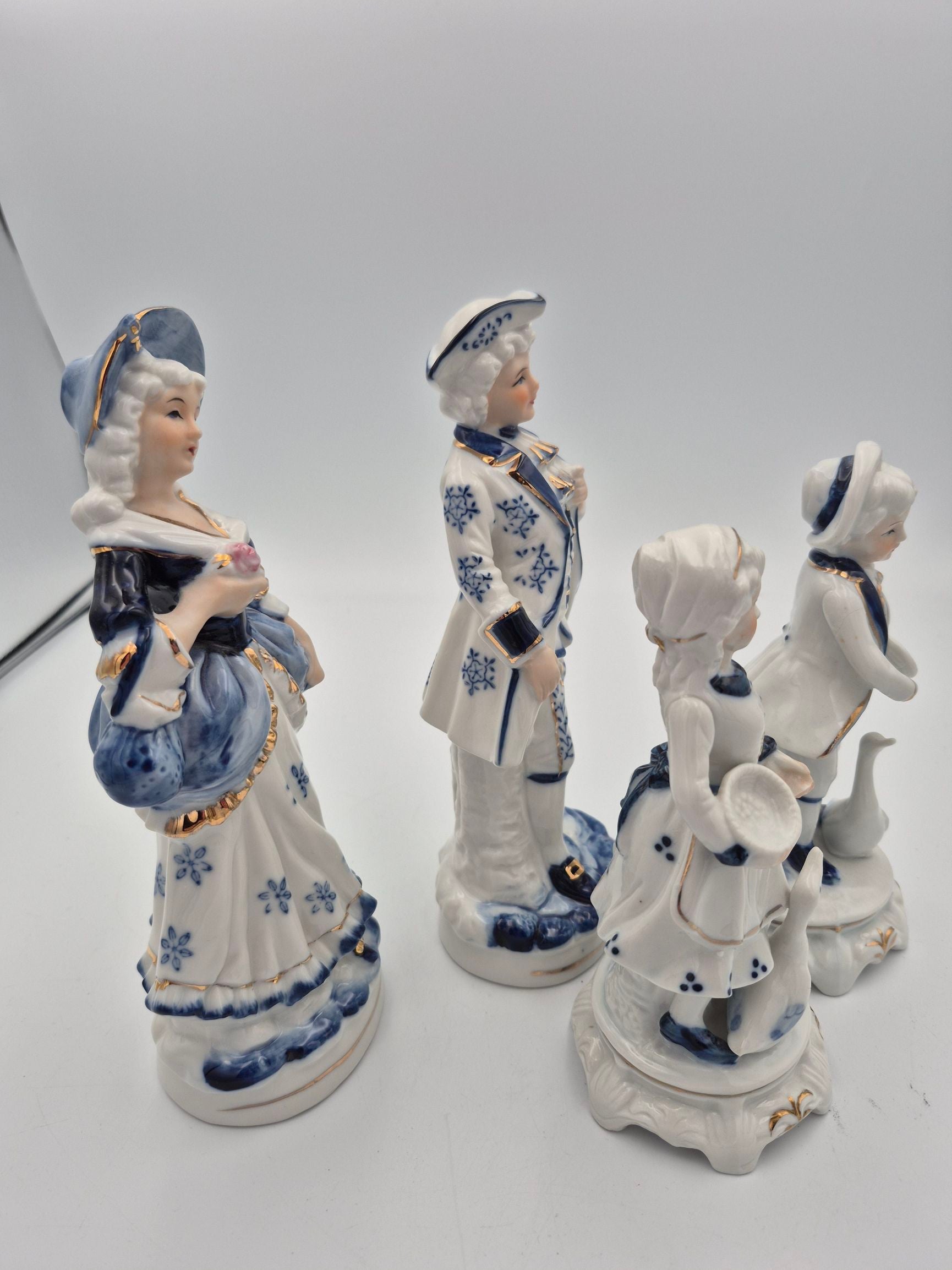 Porcelænsfigur 4 stk.