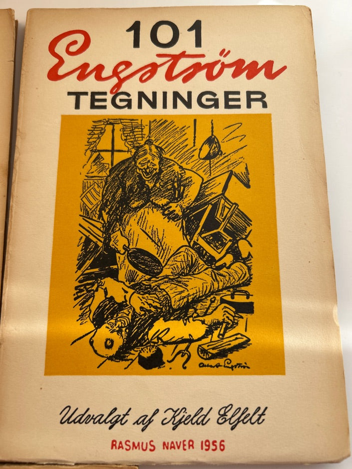 Engström tegninger fra 1955, 1956 og 1958 (3 bind)