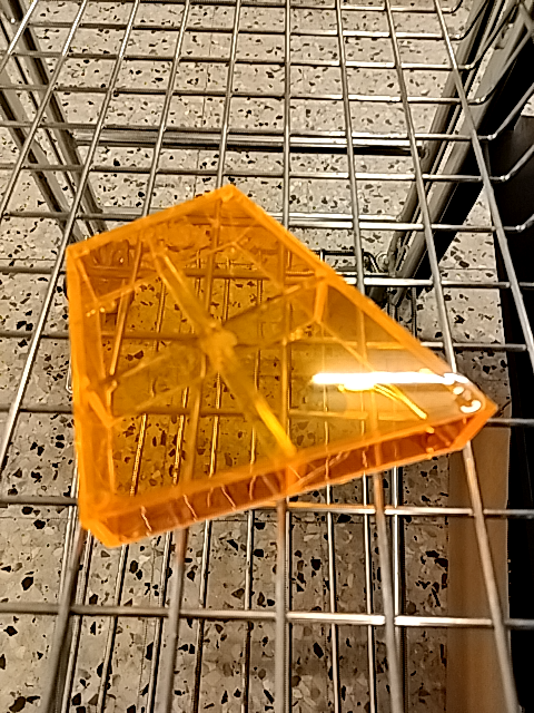 Fluorescerende minihylde ell. æske fra No Mess