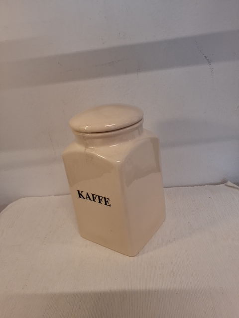 Kaffe-krukke i porcelæn