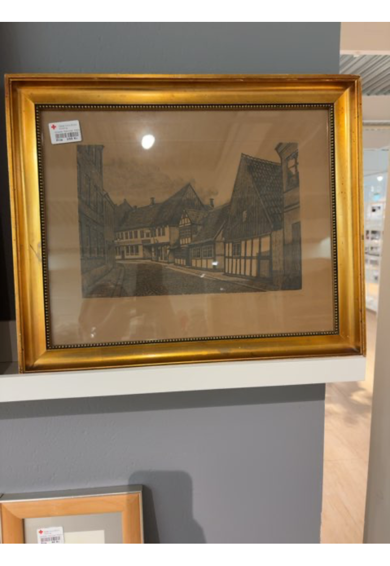 Illustration af gade