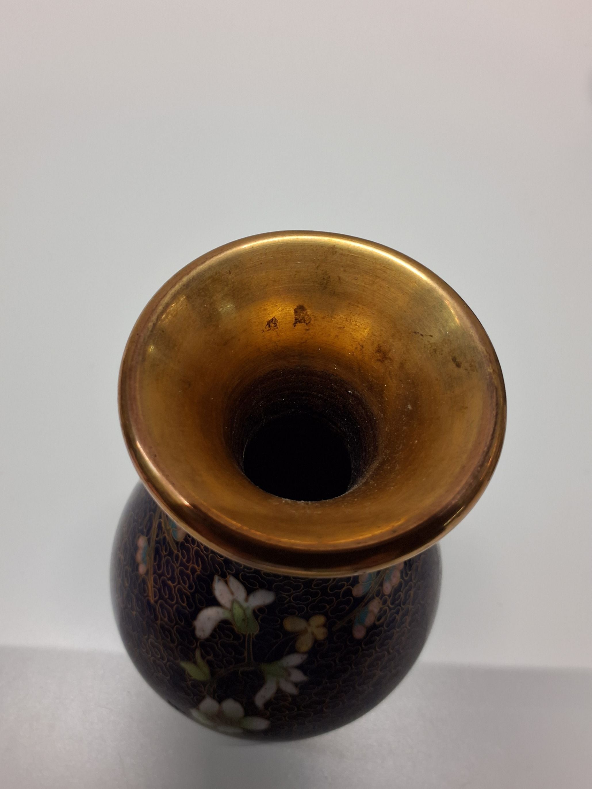 Kinesisk cloisonne vase