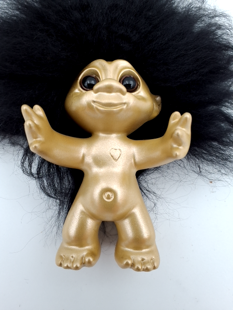 Lykke trold i guld