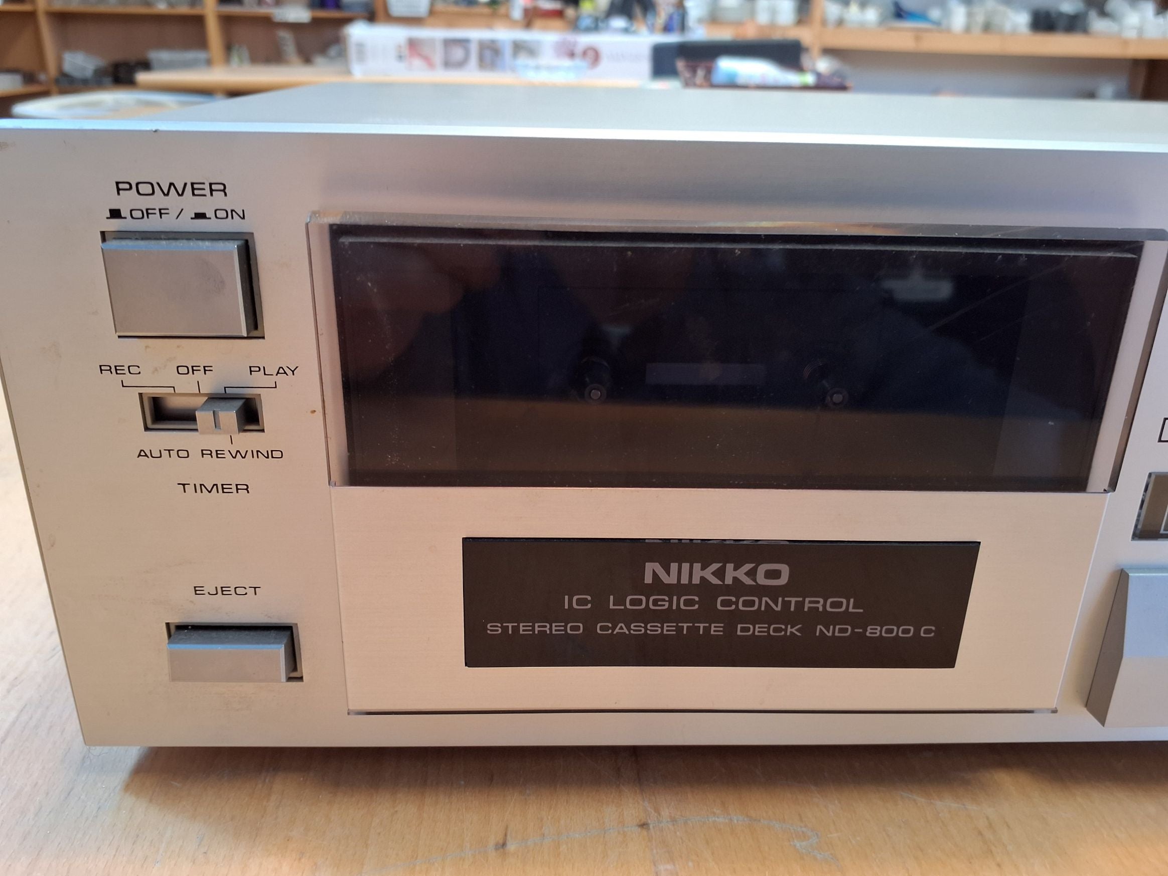 Nikko kasettebåndoptager ND800C