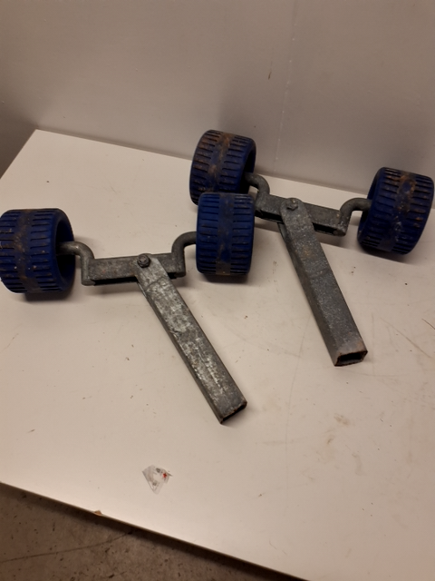 Variant Sideruller til bådtrailer