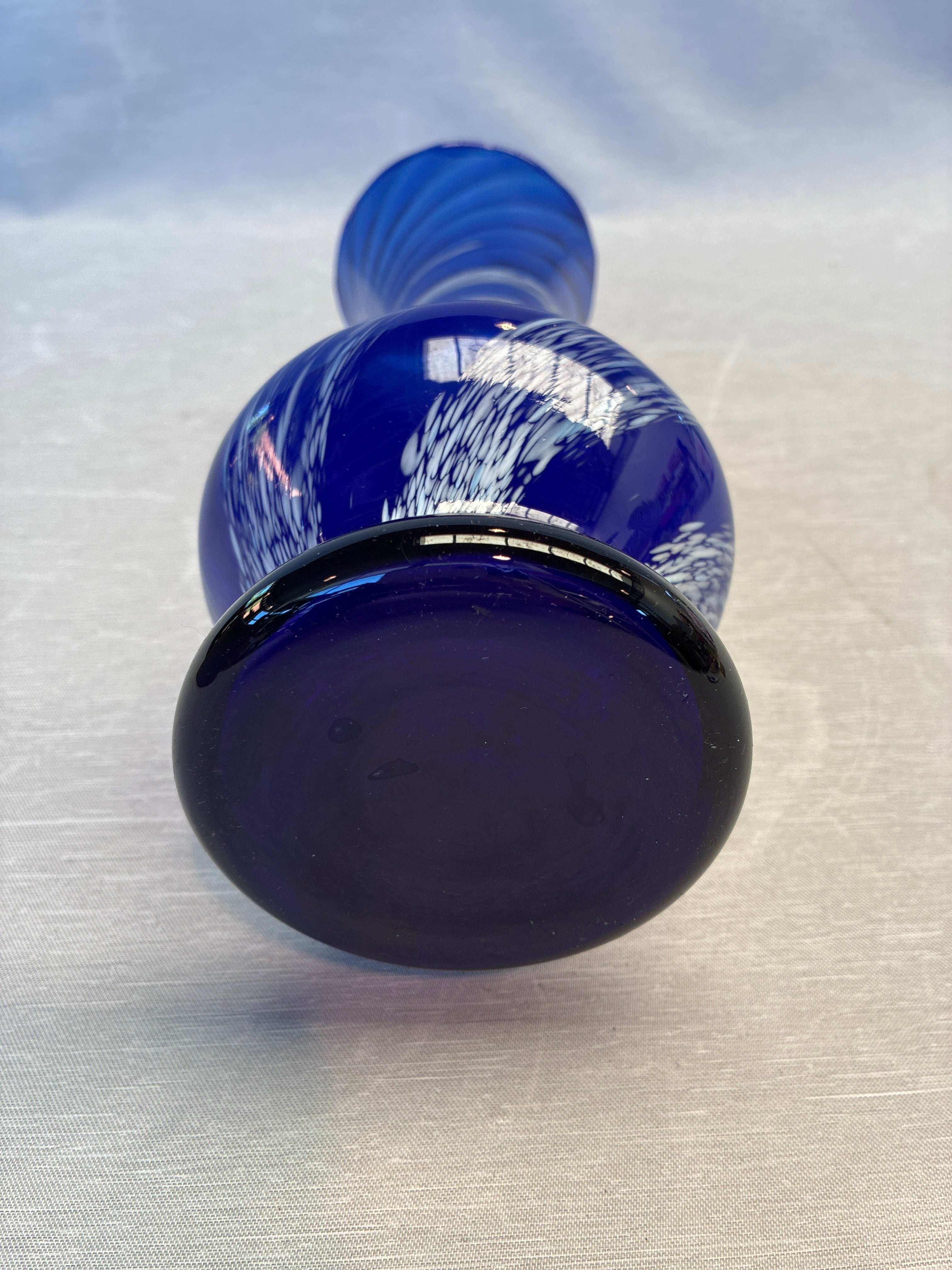 Håndlavet glas vase