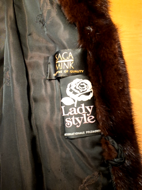 Saga mink jakke