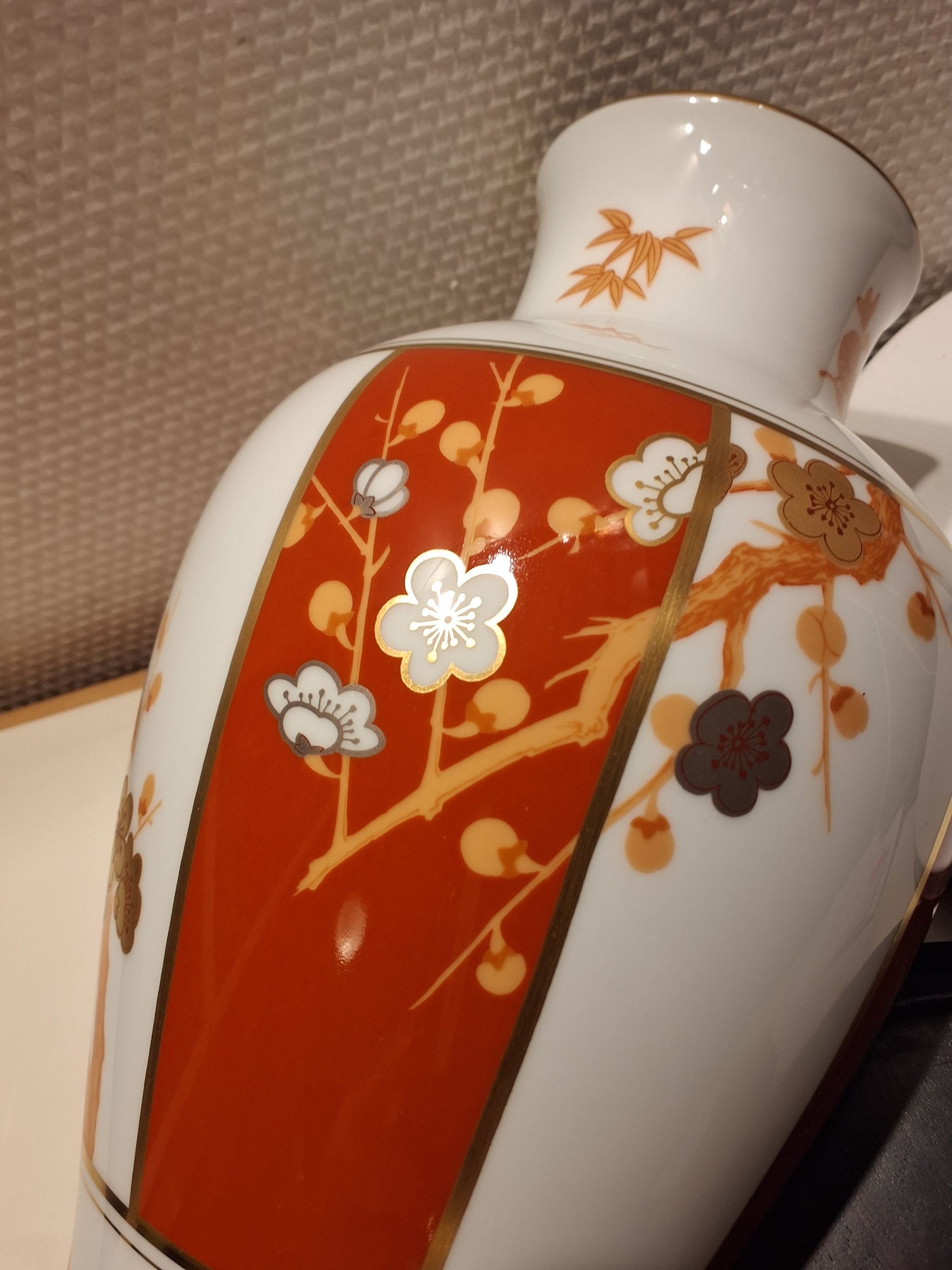 Japansk orange vase