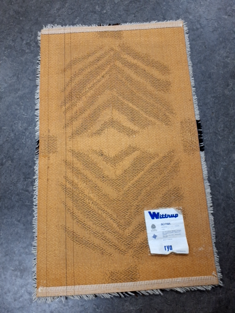 Dansk produceret retro rya tæppe