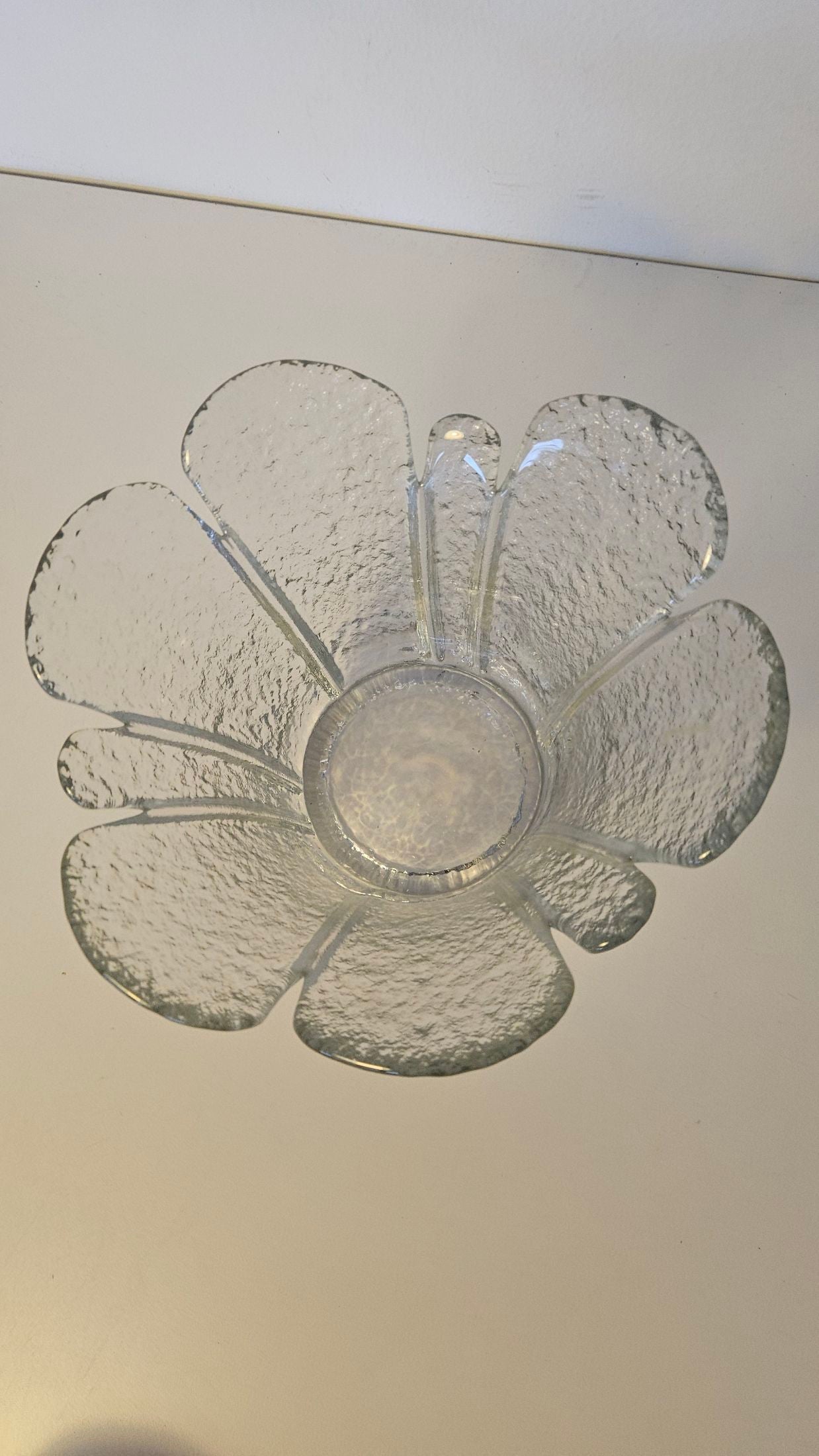 Vintage Glasskål/Vase