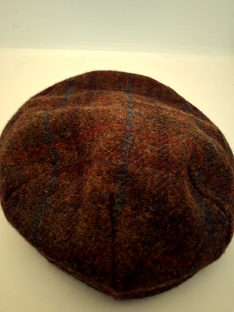 Harris Tweed Wool Bugatti Cap
