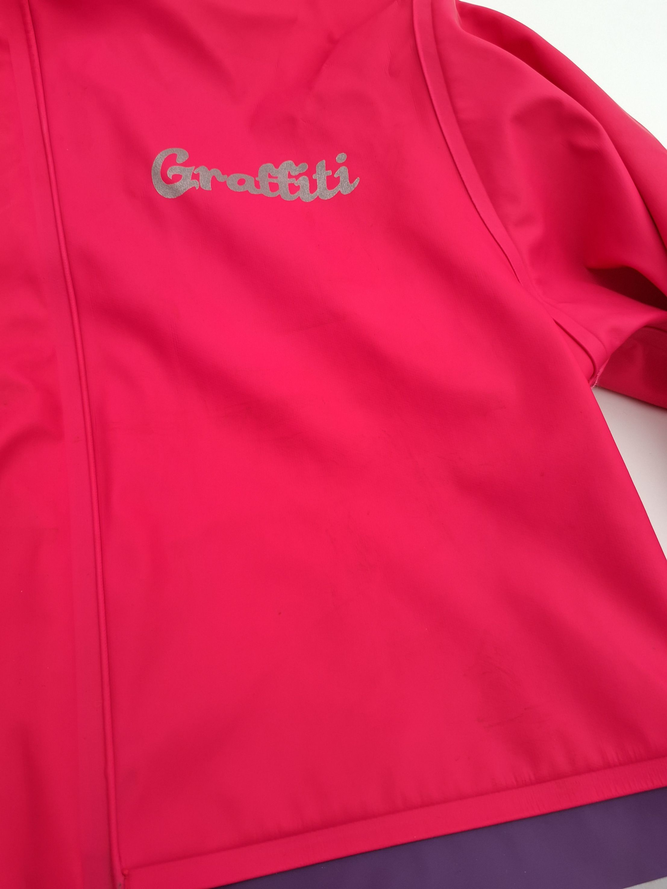 Pink regnsæt str 2/92-98