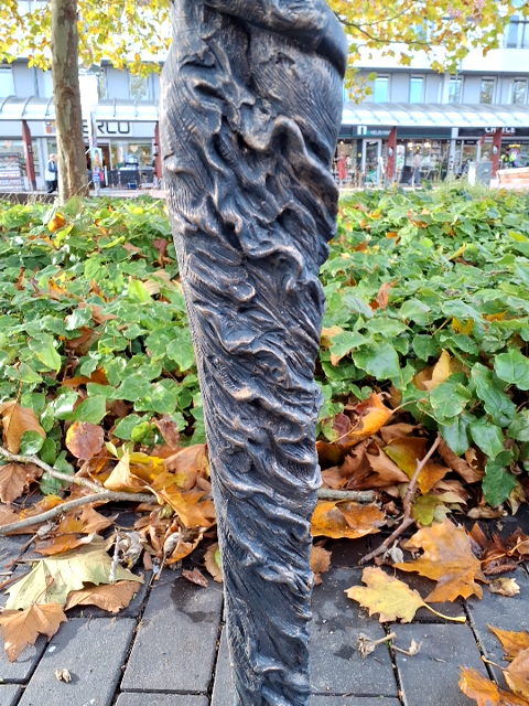 Lille skulptur til haven