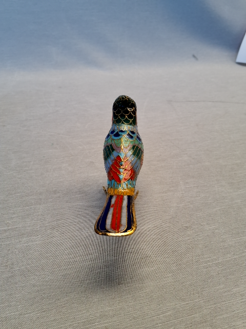 Vintage Kinesisk Fuglefigur