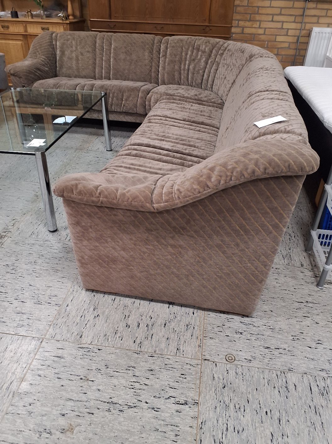 Brun Hjørnesofa