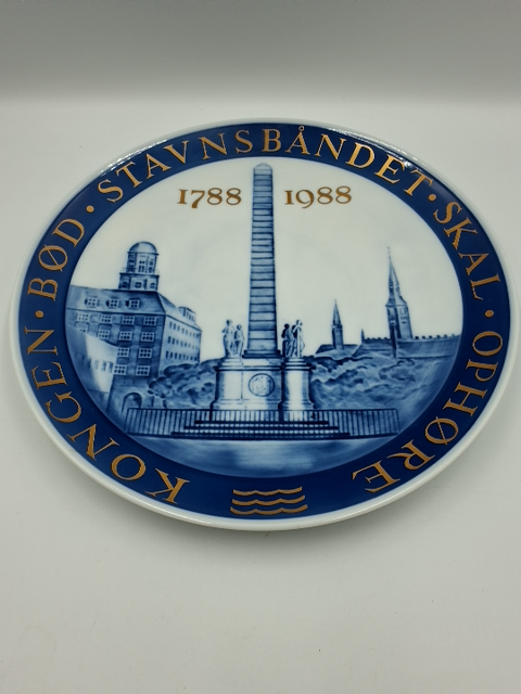 Royal Copenhagen platte Bondefrigørelsen