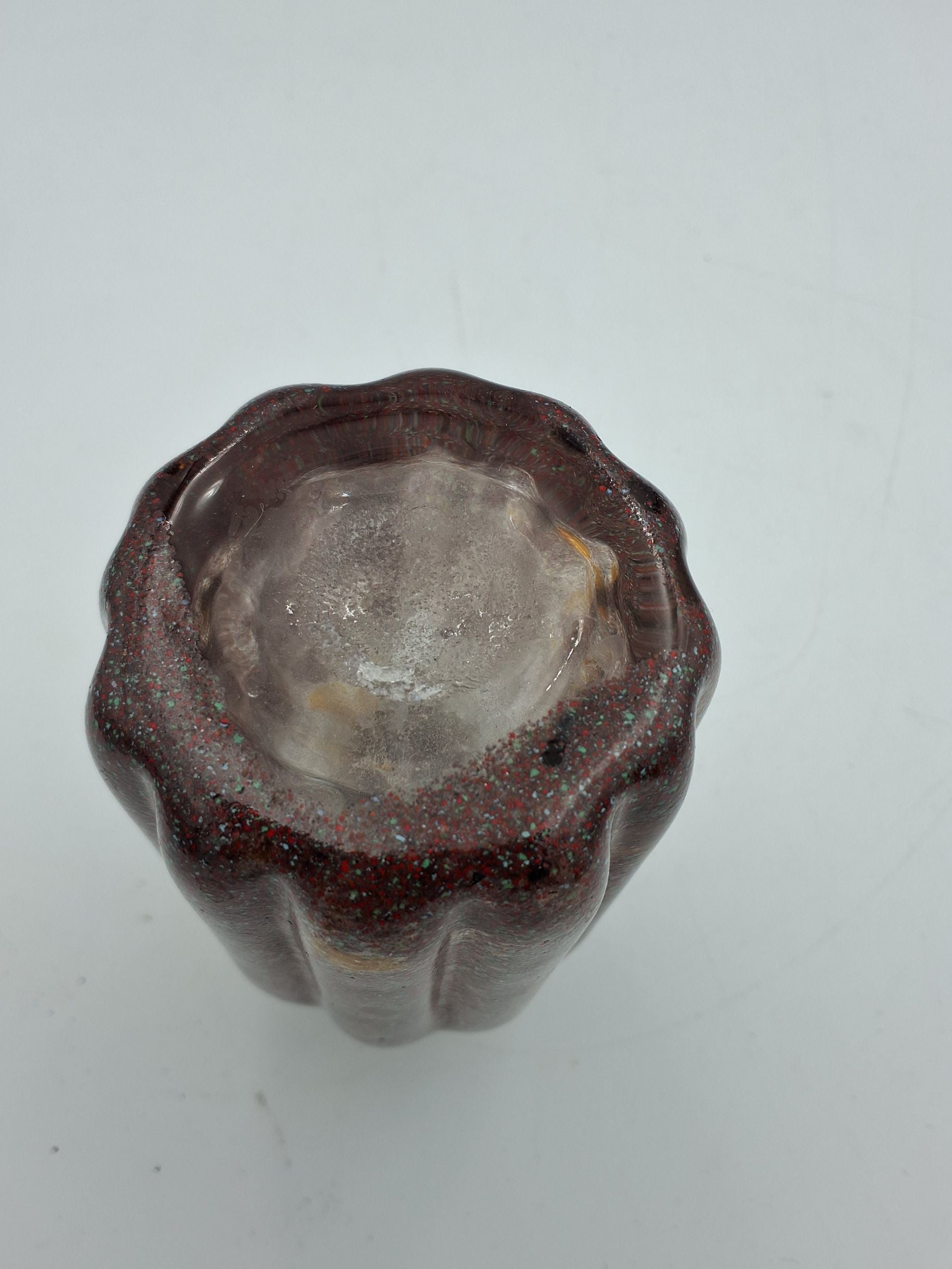 Benny Motzfeldt rødbrun vase