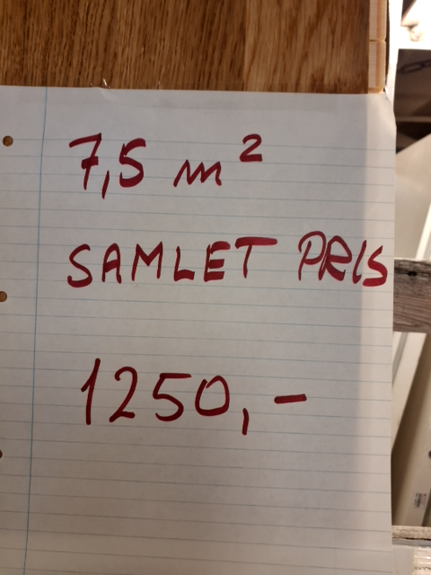 Tarkett Eg stavparket 7.5 m2