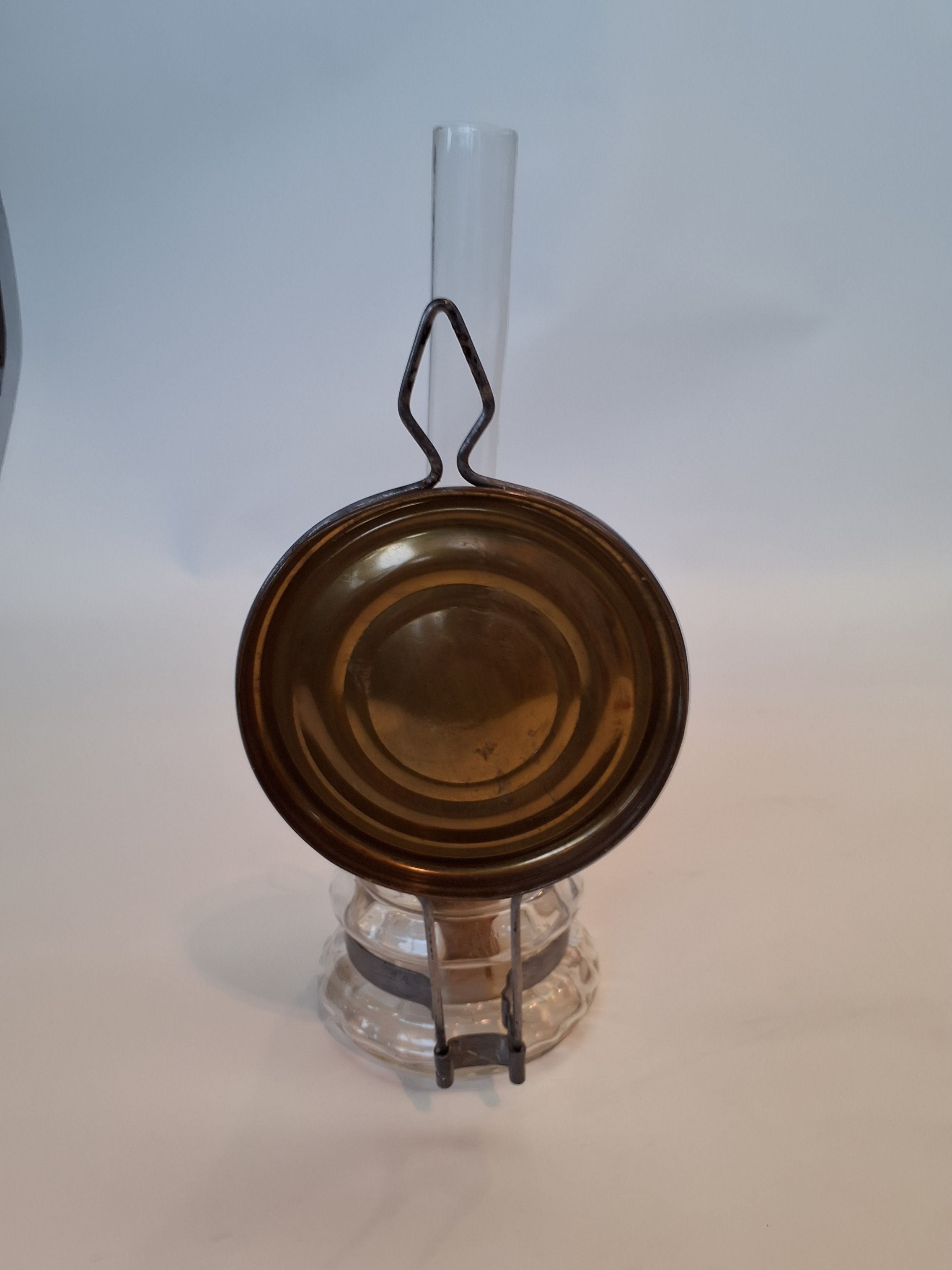 Petrolumslampe klar glas