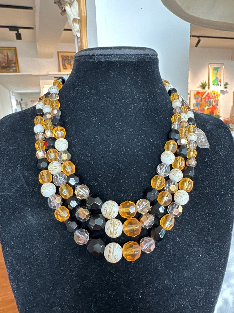 Dior Vintage Collier - 3 rækker