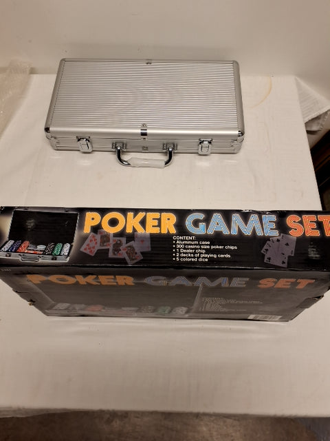 Pokersæt ny pris 175 kr.
