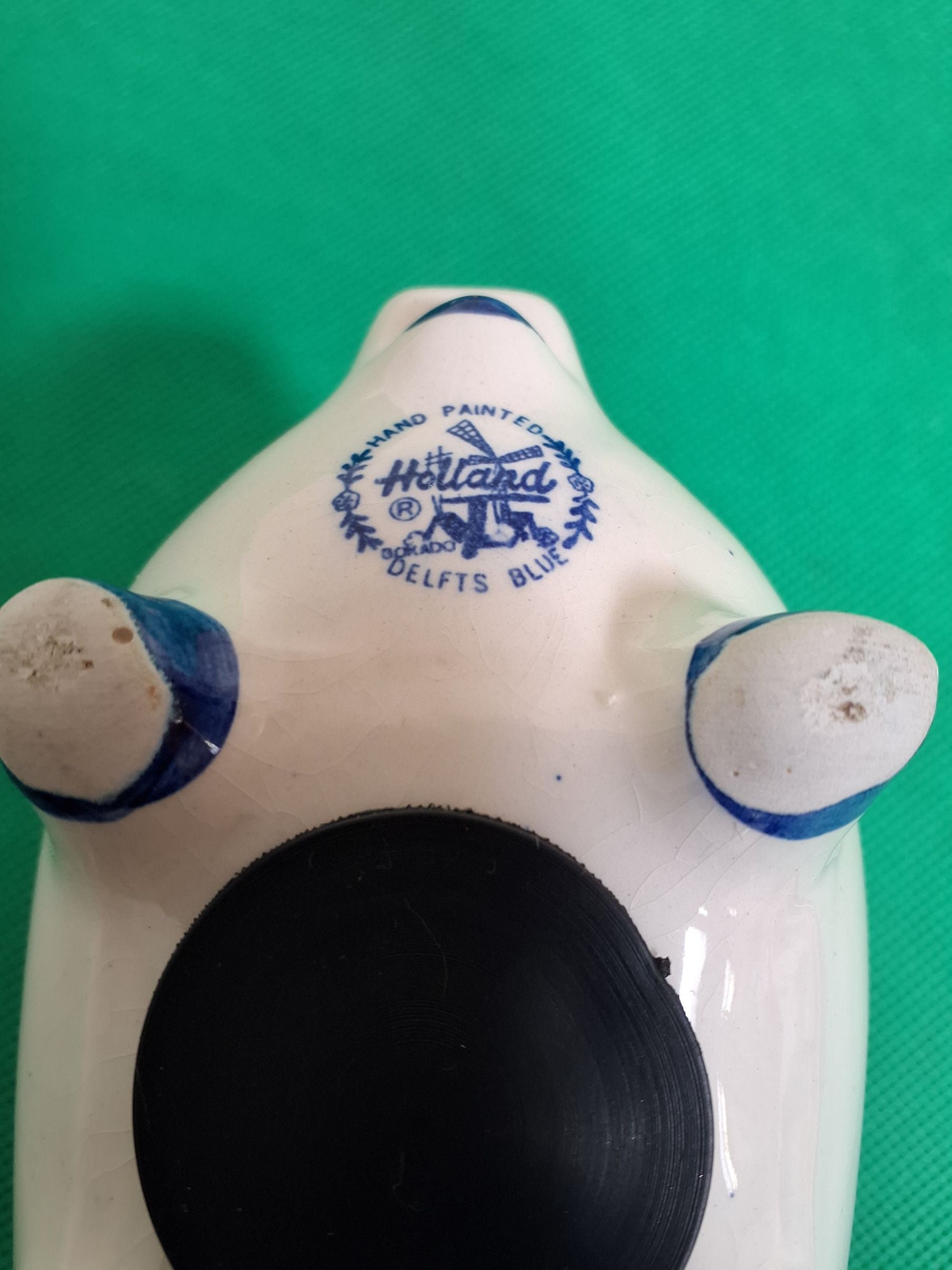Delfts sparegris porcelæn