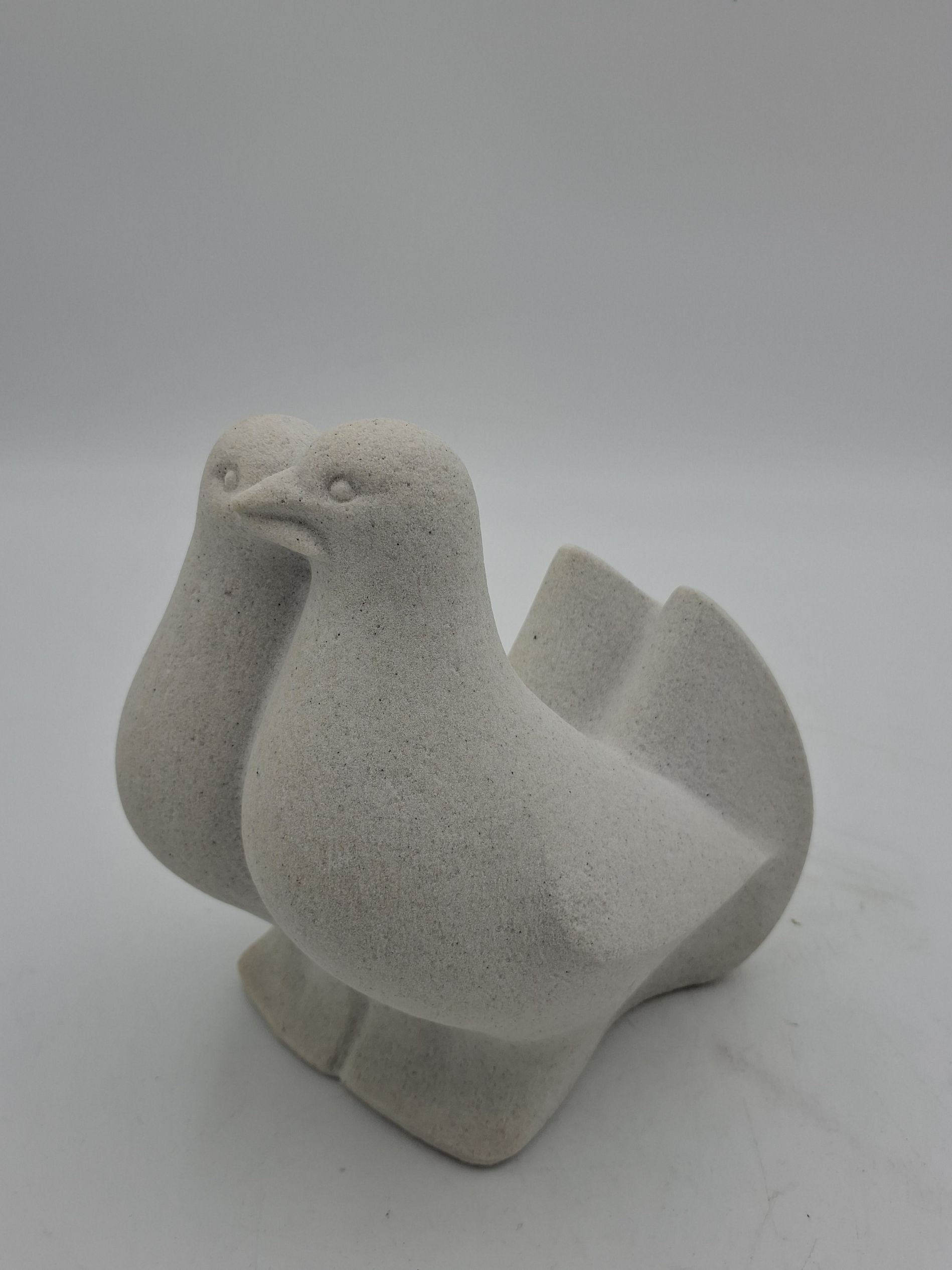 Vintage Marbell stone due skulptur