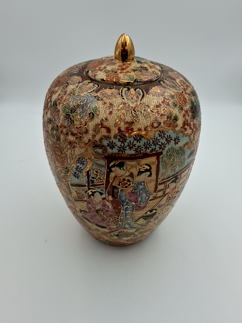 Kinesisk Satsuma krukke