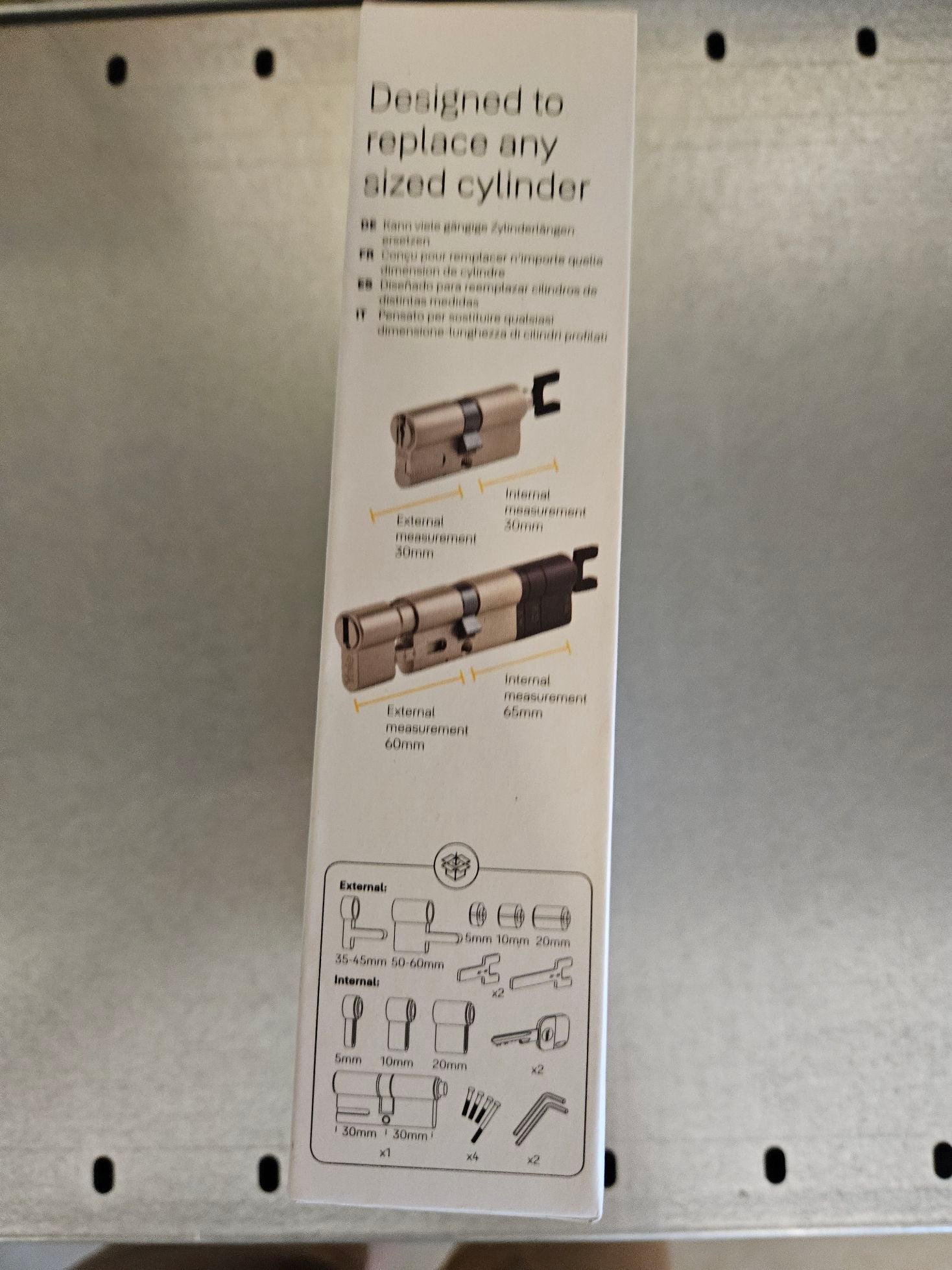 Yale Linus Adjustable Cylinder