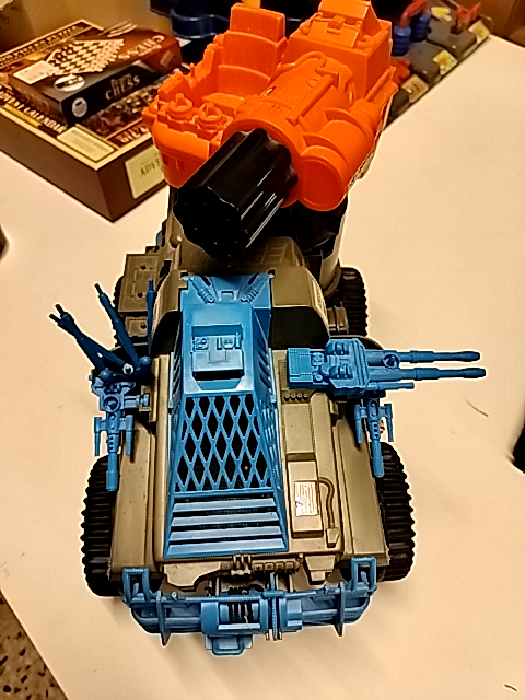 Stor, vintage GI Joe: Motorized Battle Wagon fra 1991