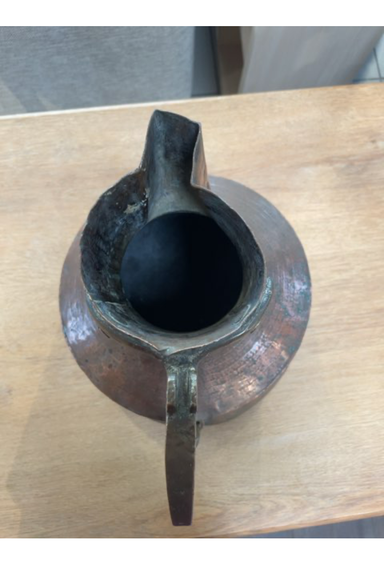 Kobber kande
