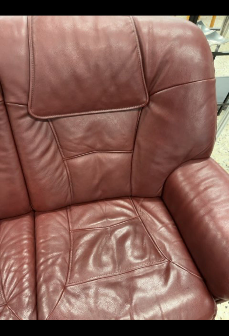 2 personers lædersofa