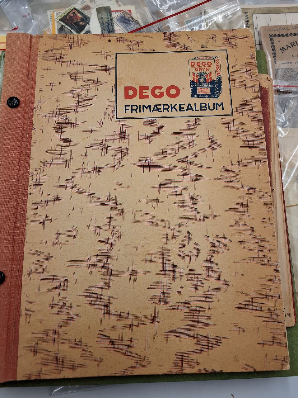 Samling af frimærker
