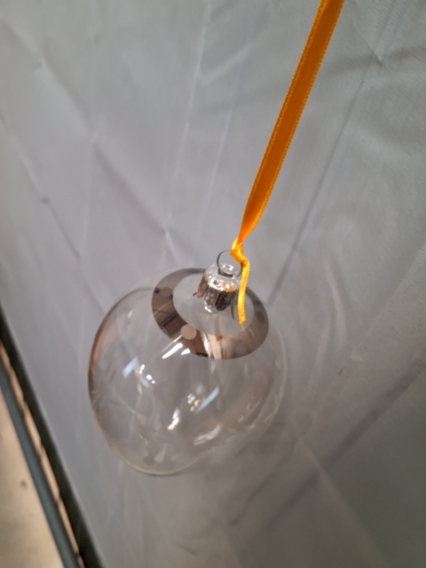 Dråbe glas kugle
